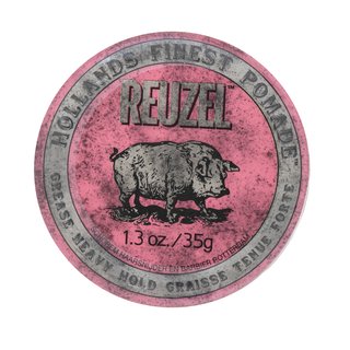Reuzel Pink Pomade pomata per capelli per una forte fissazione 35 g