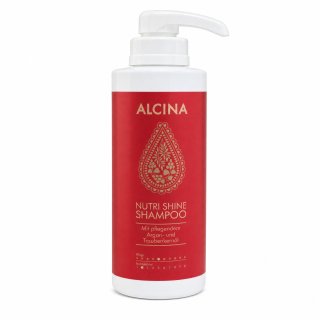 Alcina Nutri Shine Shampoo shampoo nutriente per morbidezza e lucentezza dei capelli 500 ml