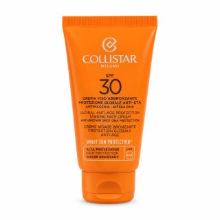Collistar Global Anti-Age Protection crema abbronzante Tanning Face Cream SPF 30 50 ml