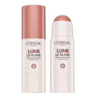 L´Oréal Paris Lumi Le Glass Highlighter Stick illuminante nella forma di bastoncino 620 Pink Ballet