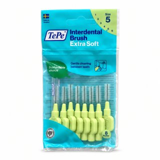 Tepe Verde/Chiaro Spazzolini Interdentali Extra Morbidi 0,8 Mm 8 Pz - Immagine 2