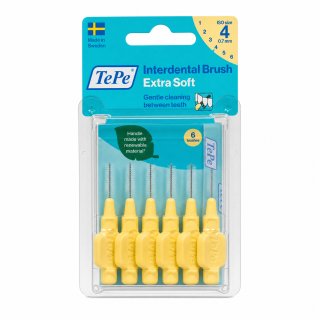 TePe Interdental Brush scovolini interdentali Extra Soft 6 pcs 0,7 mm