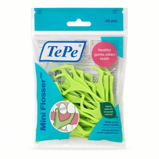 Tepe TePe Mini Flosser Filo interdentale con manico 36 pcs