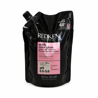 Redken Acidic Color Gloss Gentle Color Shampoo shampoo illuminante per lucentezza e protezione dei capelli colorati Refill 500 ml
