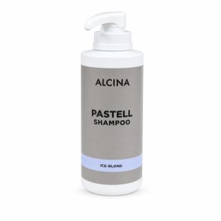Alcina Pastell Shampoo shampoo tonico per capelli biondo platino e grigi Ice-Blond 500 ml