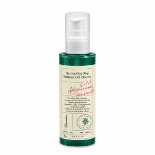 Verde Axis-Y, Quinoa One Step Balanced Gel Cleanser, Gel Detergente Equilibrante, 180 Ml - Immagine 3