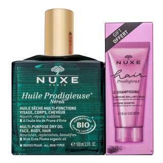 Nuxe Nuxe Prodigieux Néroli set Multi-Purpose Dry Oil + High Shine Shampoo 100 ml + 30 ml