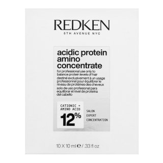 Redken Redken Acidic Protein Amino Concentrate cura rigenerativa concentrata per capelli molto secchi e danneggiati 10 x 10 ml