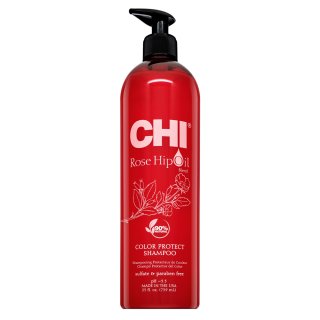 CHI Rose Hip Oil Color Nurture Protecting Shampoo shampoo protettivo per capelli colorati 739 ml
