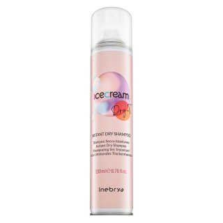 Inebrya Ice Cream Dry-T Instant Dry Shampoo shampoo secco per capelli rapidamente grassi 200 ml