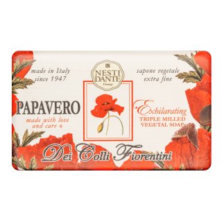 Nesti Dante Dei Colli Fiorentina sapone Triple Milled Vegetal Soap Papavero 250 g