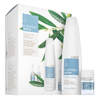 Lakmé K.Therapy Active Pack set contro la caduta dei capelli 300 ml + 8 x 6 ml