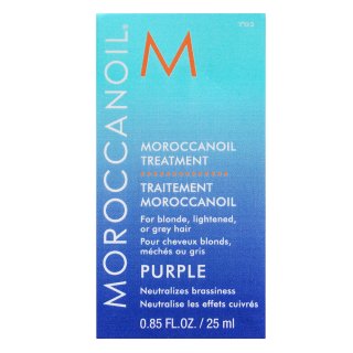 Moroccanoil Treatment Purple olio nutriente per capelli biondi e grigi 25 ml - 2