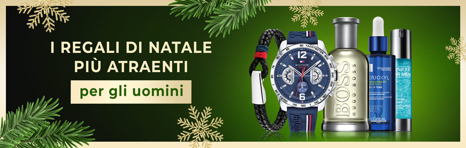 I REGALI DI NATALE PIÙ ATTRAENTI PER GLI UOMINI