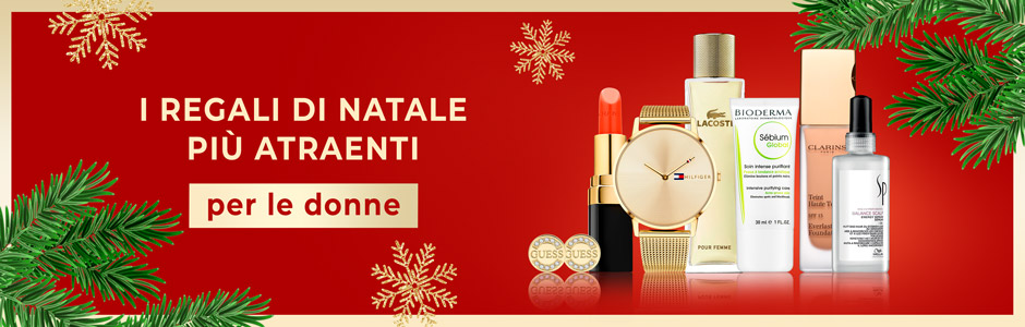 I REGALI DI NATALE PIÙ ATTRAENTI PER LE DONNE