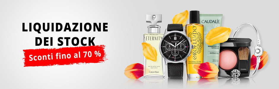 Liquidazione primaverile dei magazzini - Sconti fino al 70 %
