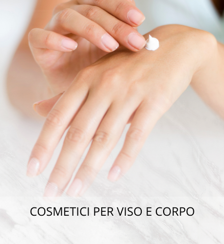 Cosmetici per viso e corpo