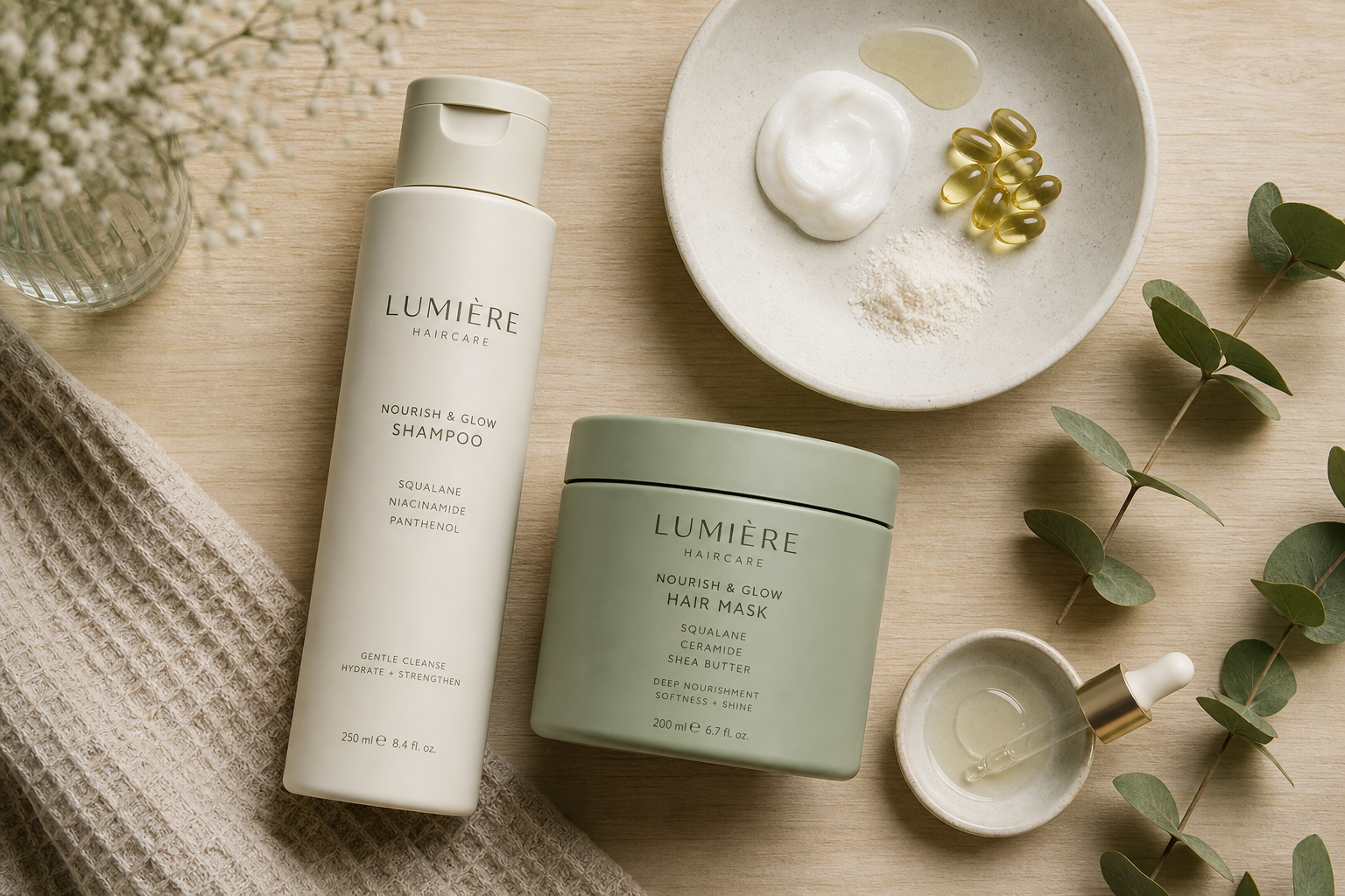 Come scegliere shampoo e maschera con ingredienti skincare in base al tipo di capelli