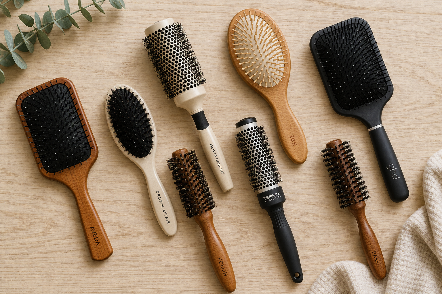Come scegliere la spazzola per capelli in base al tipo di capelli