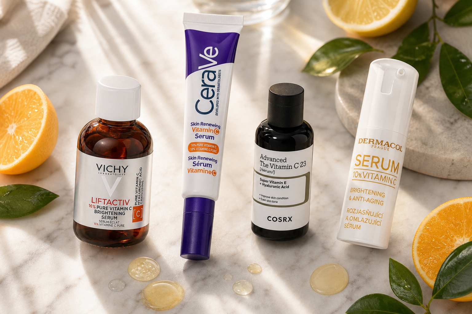 In base al tipo di pelle: come scegliere un siero alla vitamina C