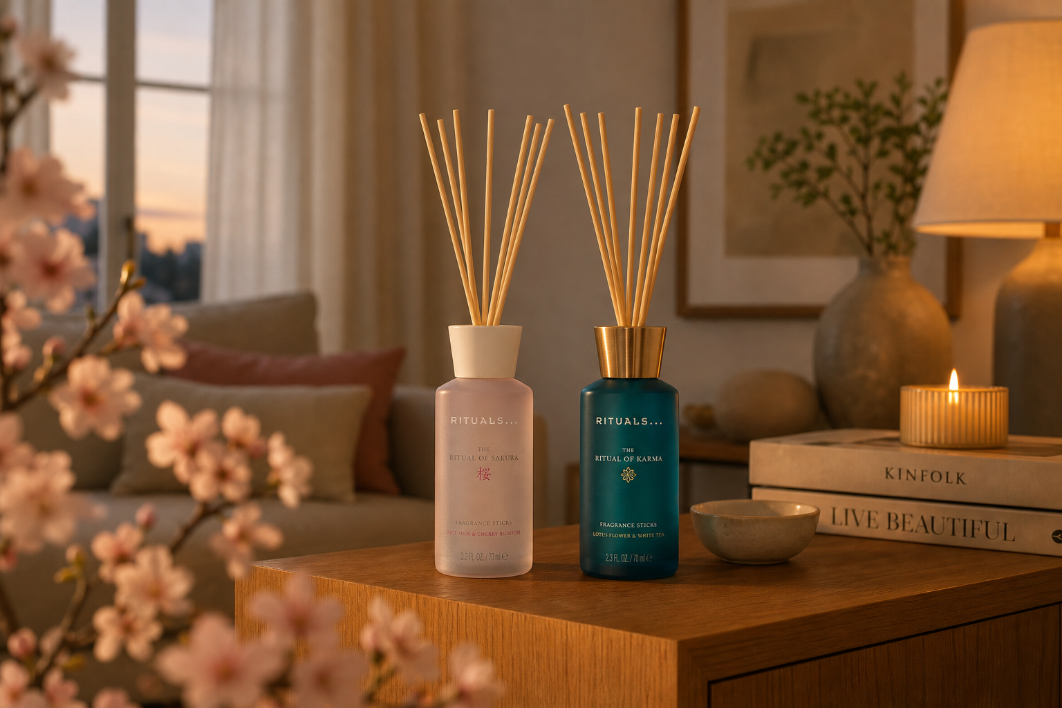 Bastoncini profumati Rituals: sakura e altre fragranze stagionali per la casa