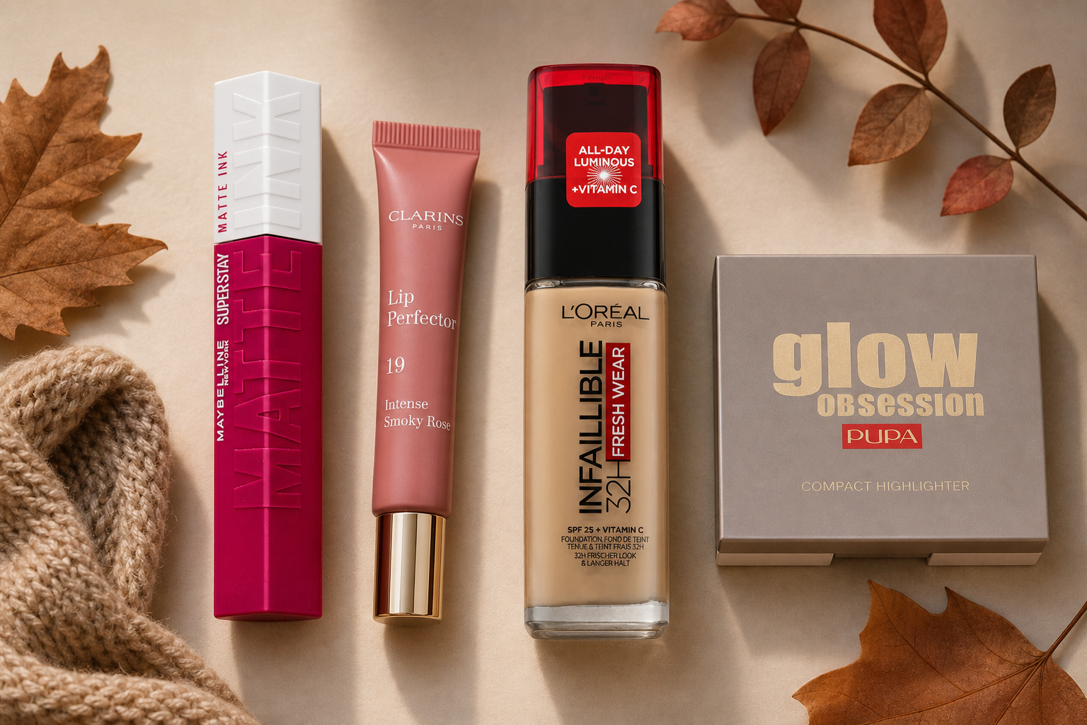 Tendenze trucco autunnale: labbra più intense e pelle luminosa